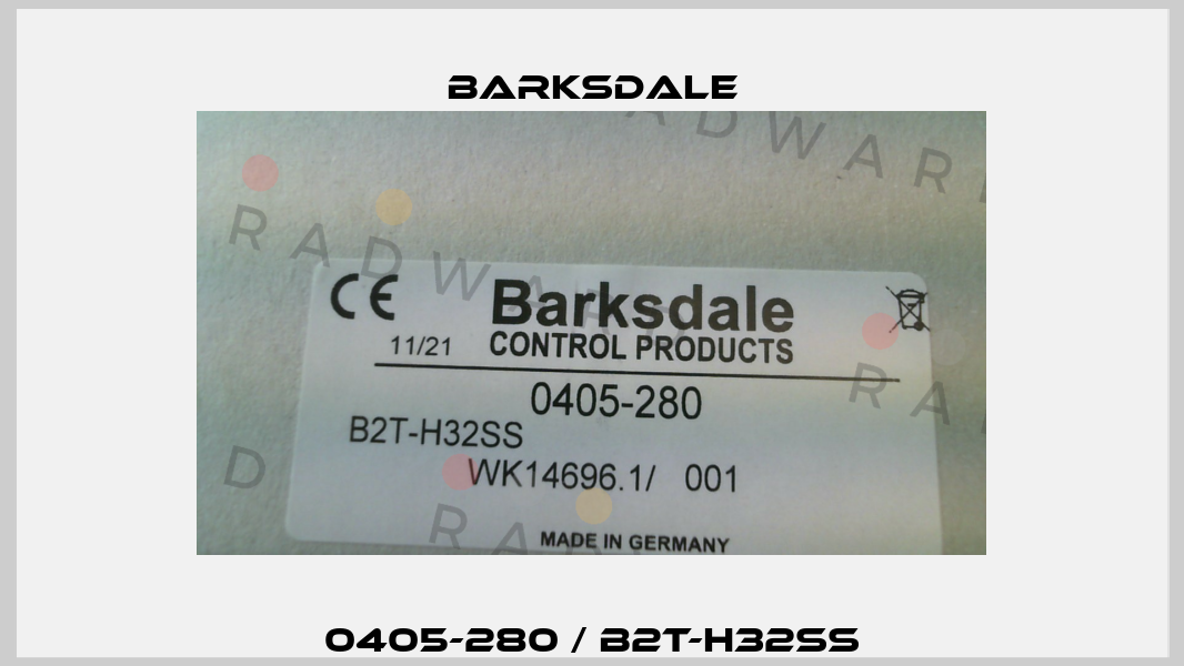 0405-280 / B2T-H32SS Barksdale