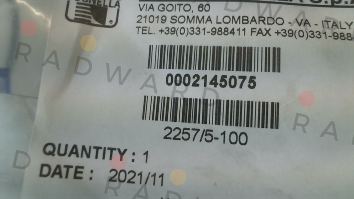FT 2257/5-100 Tognella