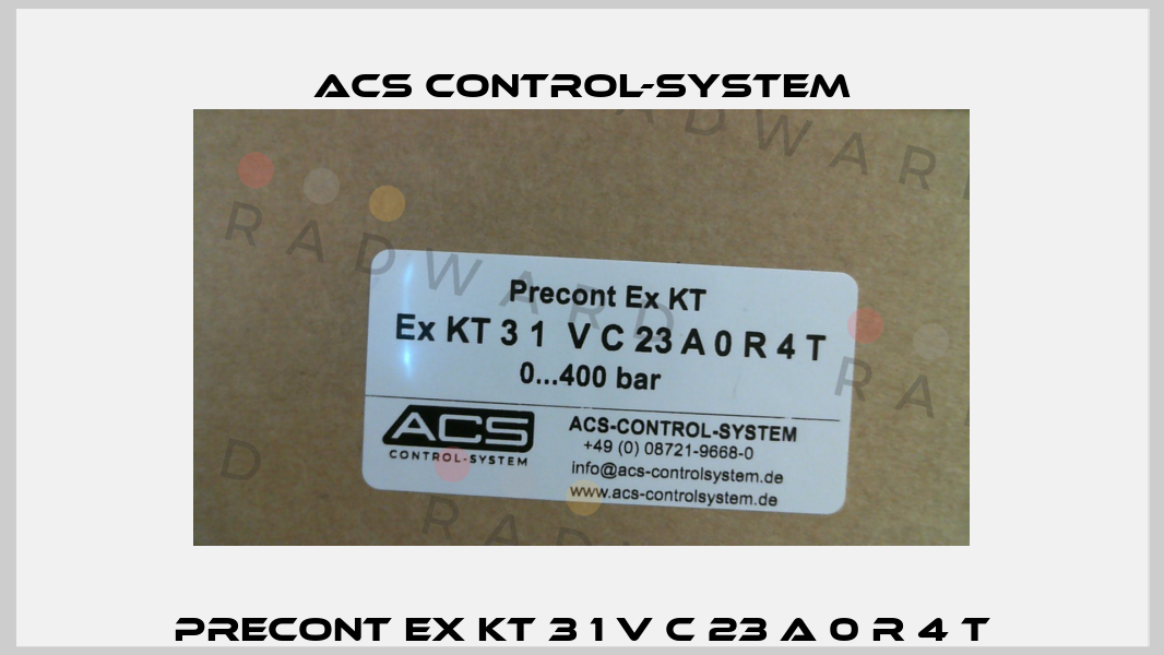 Precont Ex KT 3 1 V C 23 A 0 R 4 T Acs Control-System