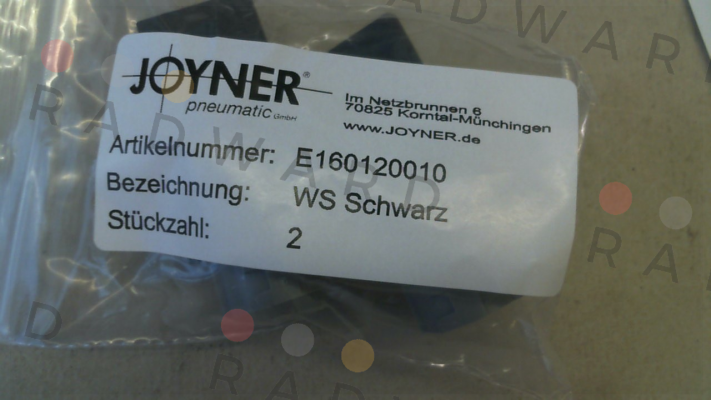 E160120010 Joyner Pneumatic