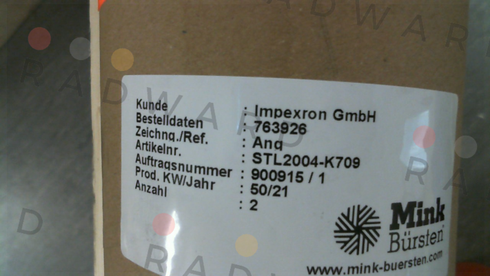 STL2004-K709 Mink Bürsten