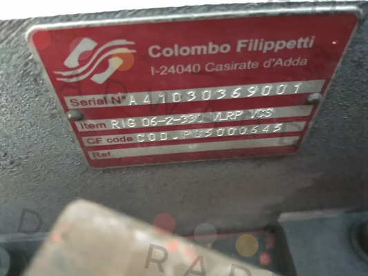 RIG06-2-330-VLRP  Colombo Filippetti