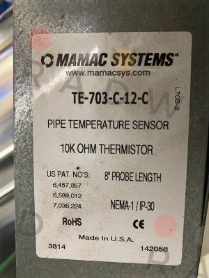 TE-703-C-12-C-- Mamac Systems