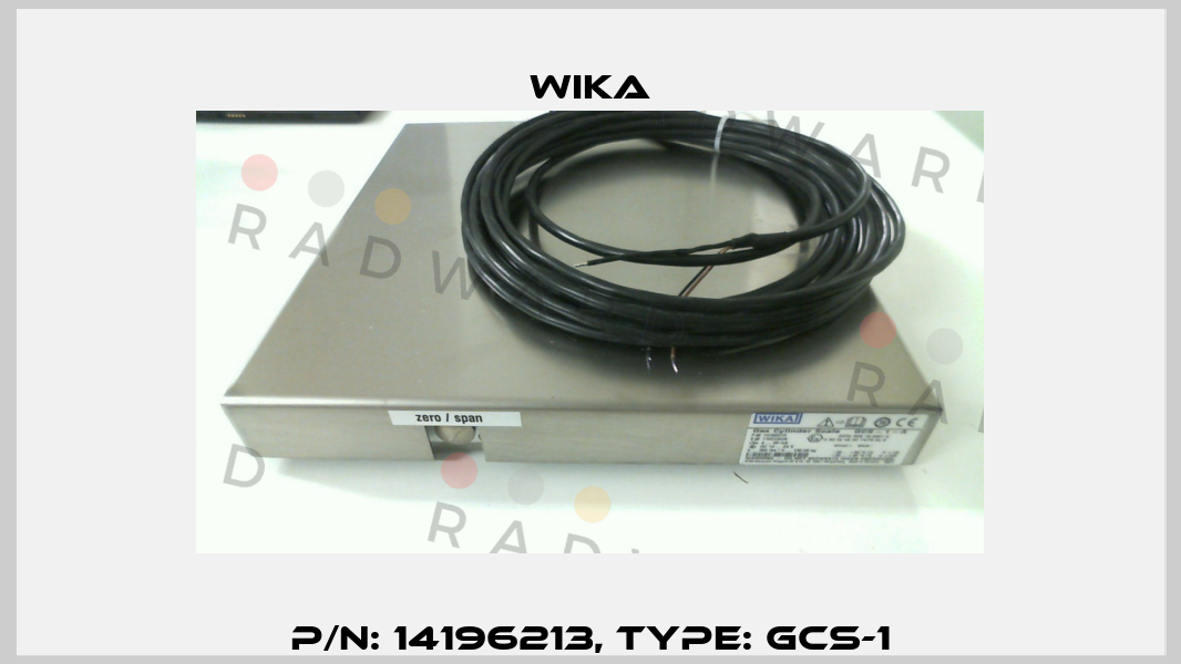P/N: 14196213, Type: GCS-1 Wika