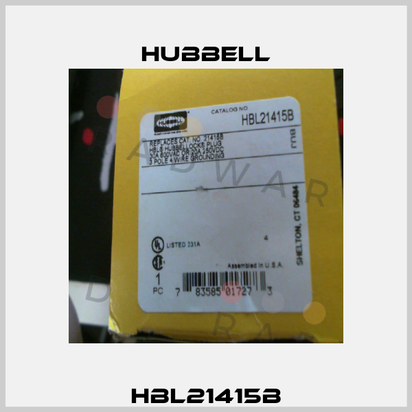 HBL21415B Hubbell