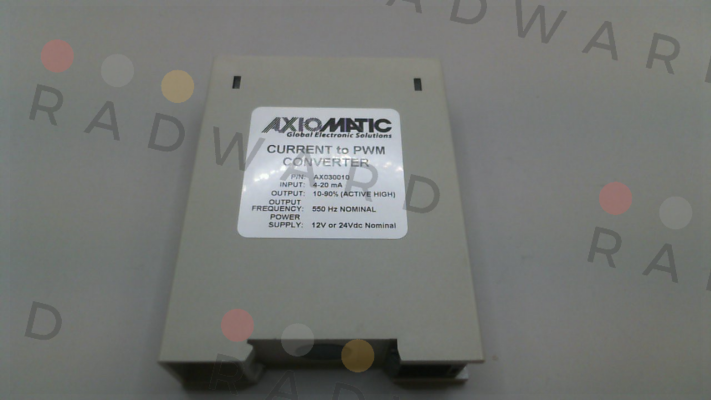 AX030010 Axiomatic Technologies Corp.