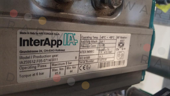 IA250S12. F05-F0714  InterApp