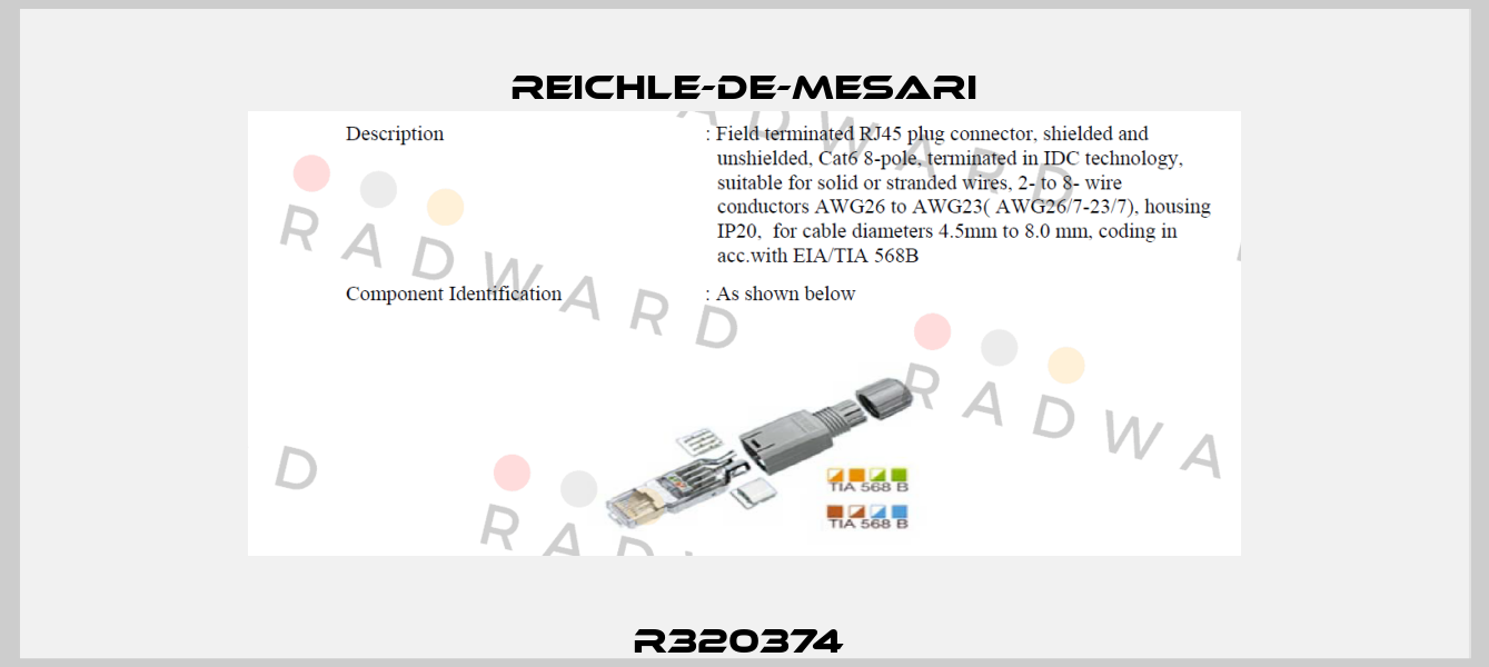 R320374  Reichle-De-Mesari