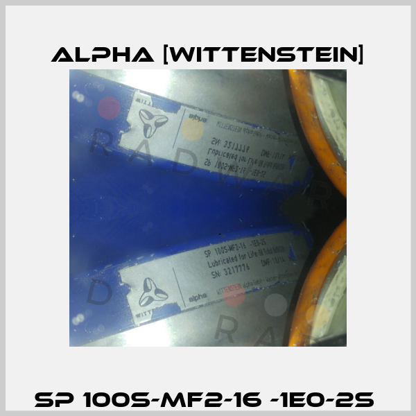 SP 100S-MF2-16 -1E0-2S  Alpha [Wittenstein]