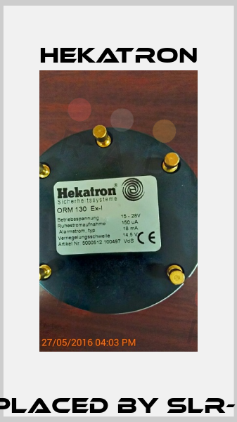 ORM 130 Ex-I  REPLACED BY SLR-E-IS EX-I (Hochiki) Hekatron