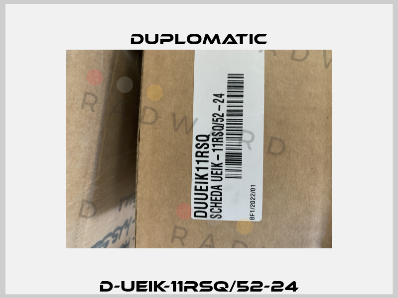 D-UEIK-11RSQ/52-24 Duplomatic