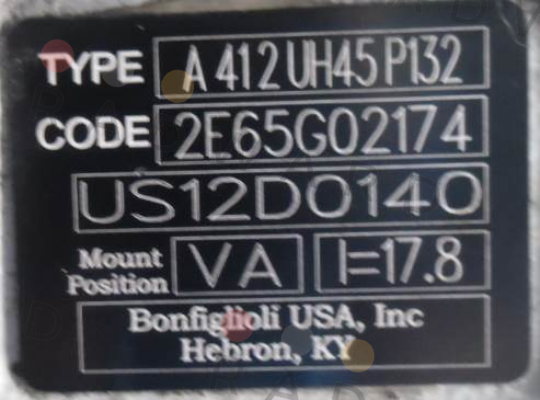 2E65G02174 Bonfiglioli