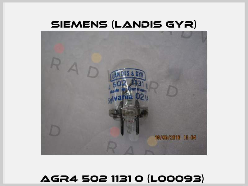 AGR4 502 1131 0 (L00093)  Siemens (Landis Gyr)