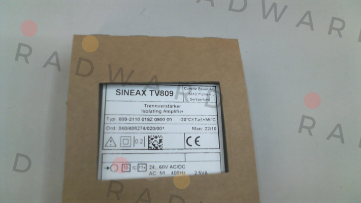 Sineax TV 809 (24.. 60V DC/AC) Gossen Metrawatt