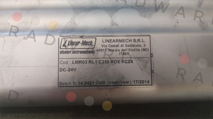 LMR03 RL1 C250 ROE FC2X  Linear-mech