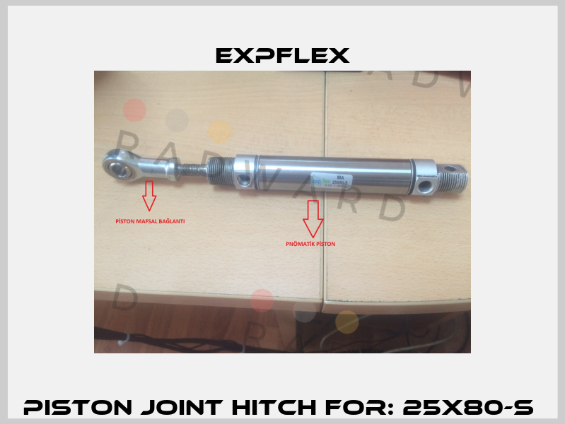 PISTON JOINT HITCH FOR: 25X80-S  EXPFLEX