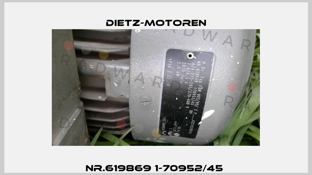 NR.619869 1-70952/45  Dietz-Motoren