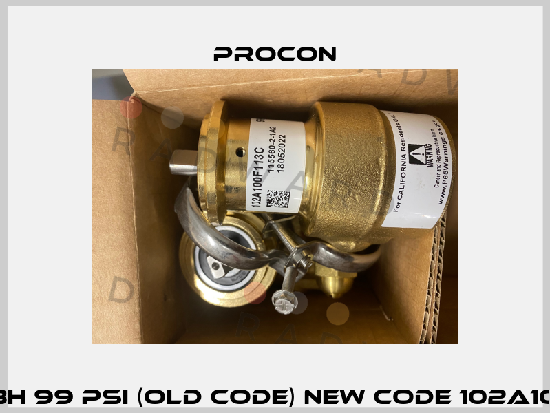 CO150BH 99 PSI (old code) new code 102A100F113C Procon