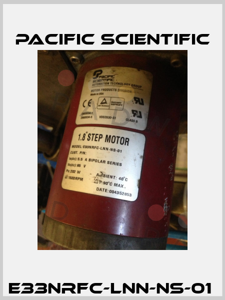 E33NRFC-LNN-NS-01  Pacific Scientific