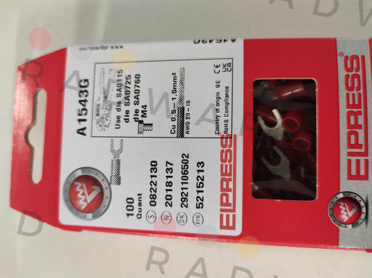 p/n: 7278-273500, Type: A1543G Elpress