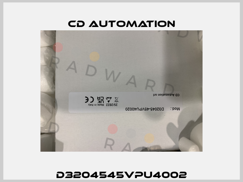 D3204545VPU4002 CD AUTOMATION