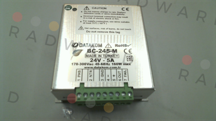 BC-245-M (24V/5A) DATAKOM