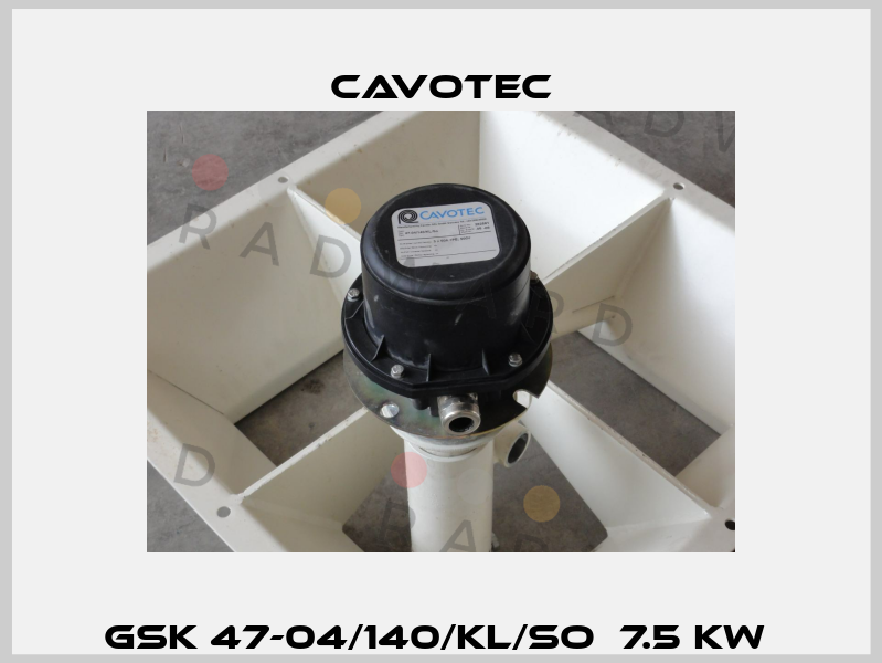GSK 47-04/140/KL/So  7.5 Kw  Cavotec