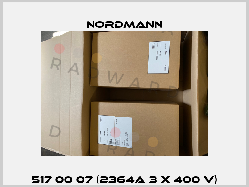 517 00 07 (2364A 3 x 400 V) Nordmann