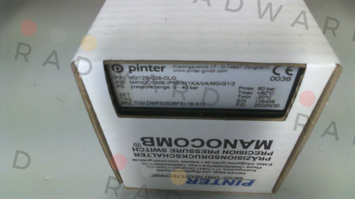 M0I12B-029-DLO Pinter