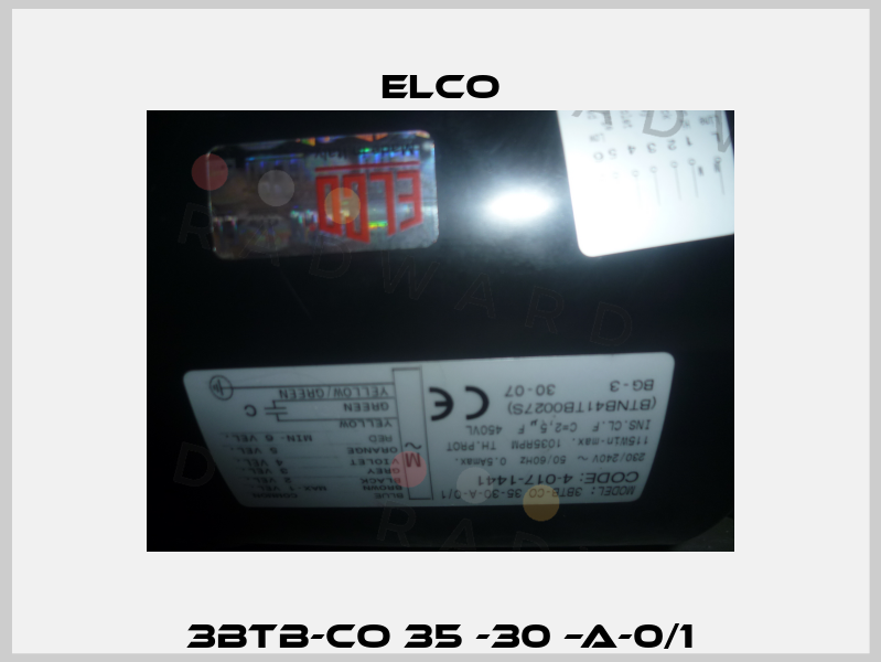 3BTB-CO 35 -30 –A-0/1 Elco