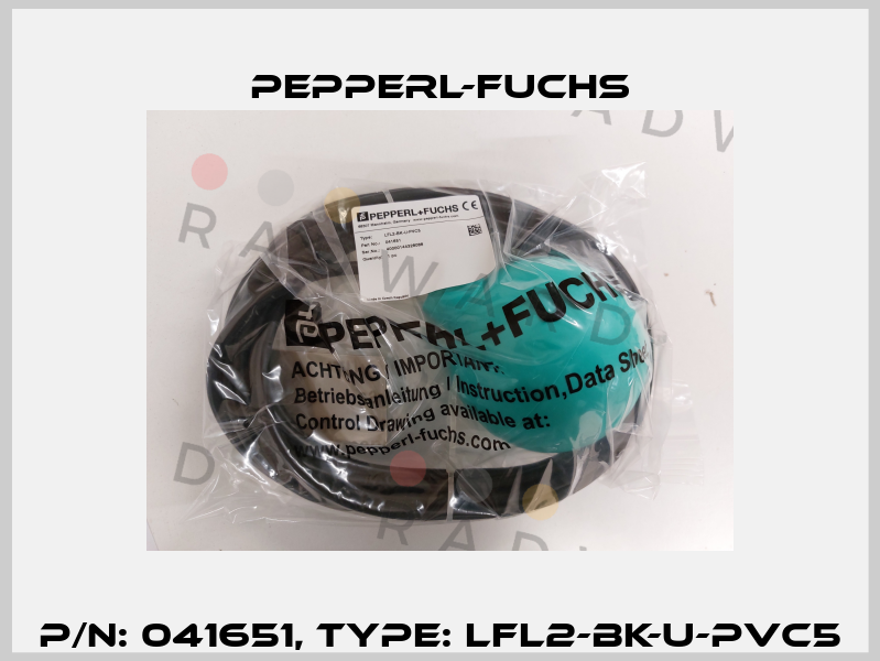 P/N: 041651, Type: LFL2-BK-U-PVC5 Pepperl-Fuchs