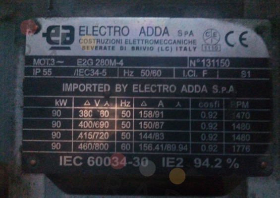 E2G 280M-4 Electro Adda