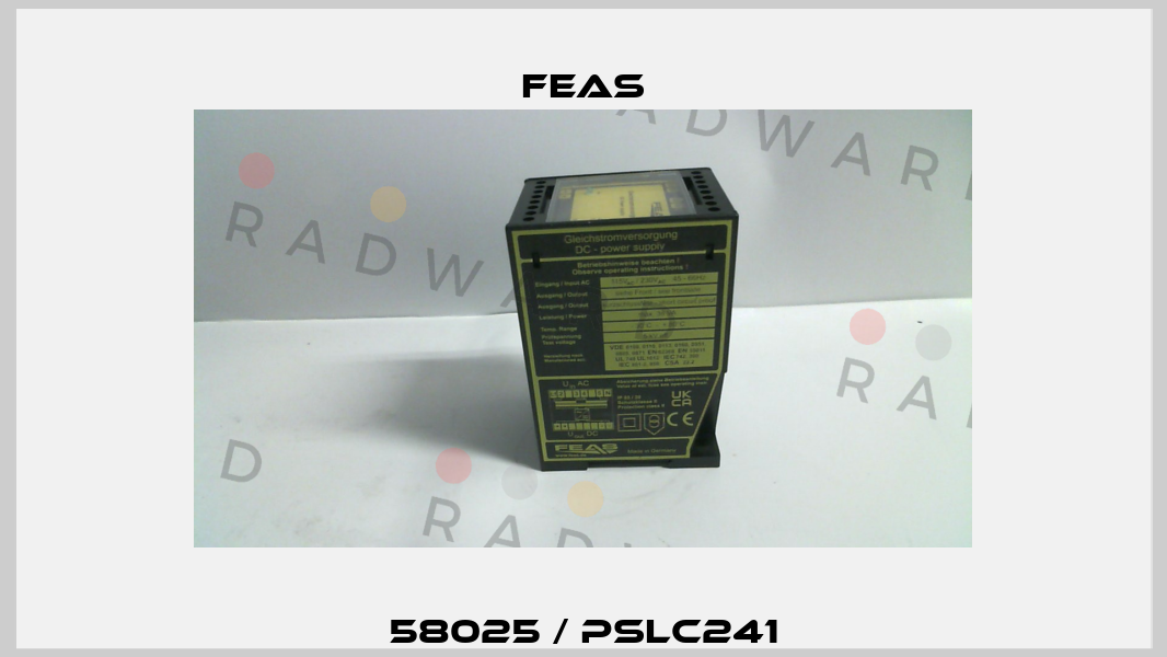 58025 / PSLC241 Feas