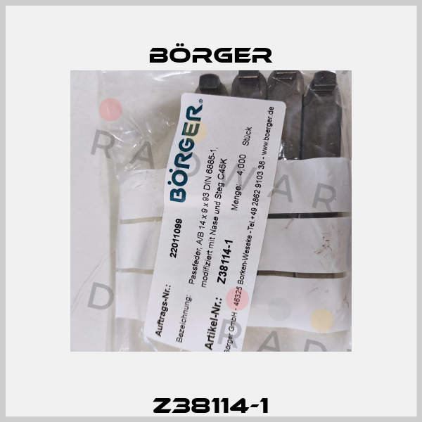 Z38114-1 Börger