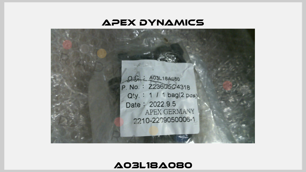 A03L18A080 Apex Dynamics