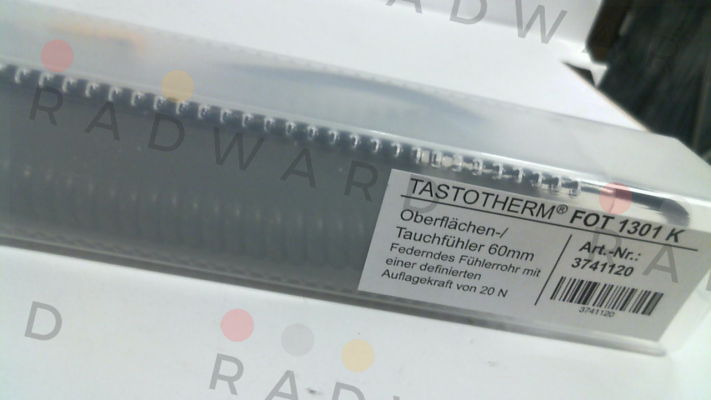 FOT 1301 K Tastotherm