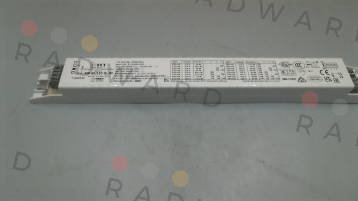 122212 / MP 80/350 SLIM TCI