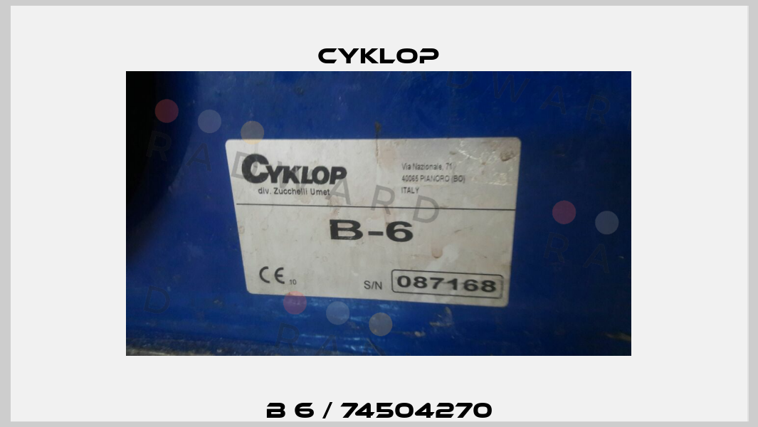 B 6 / 74504270 Cyklop