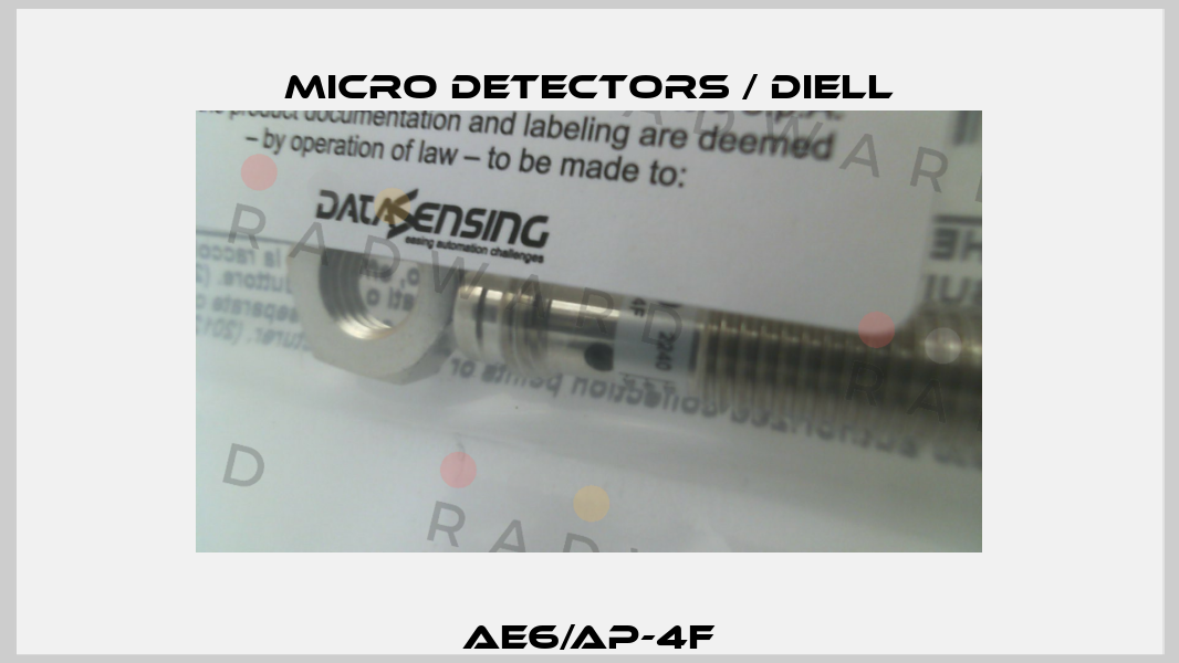 AE6/AP-4F Micro Detectors / Diell