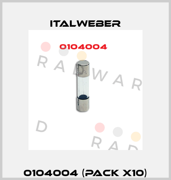 0104004 (pack x10) Italweber