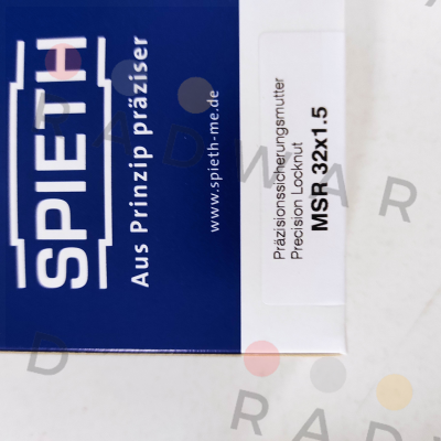 MSR 32x1,5 Spieth