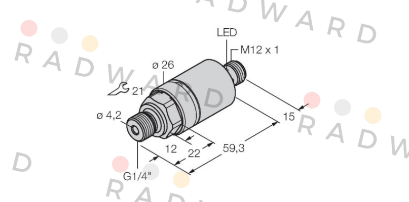 PC010V-204-2UPN8X-H1141 Turck