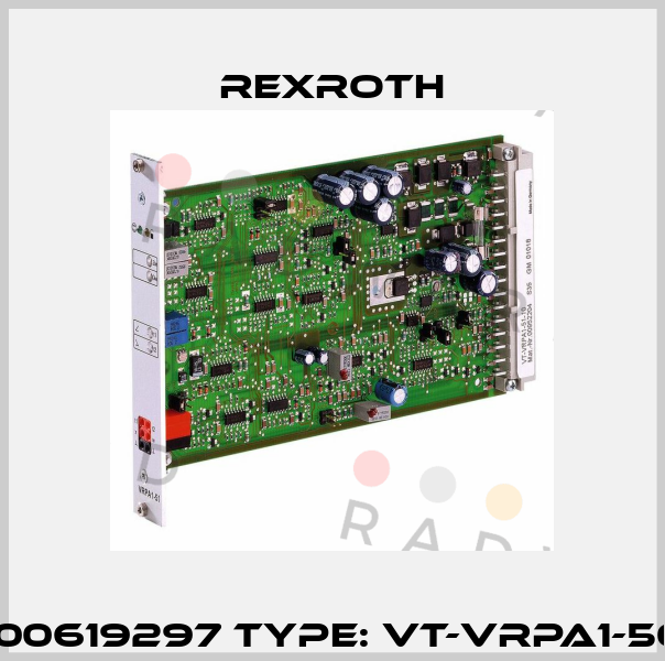 P/N: R900619297 Type: VT-VRPA1-50-1X/001 Rexroth