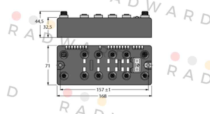 BLCDP-8M12LT-8DI-PD-4DO-2A-P Turck