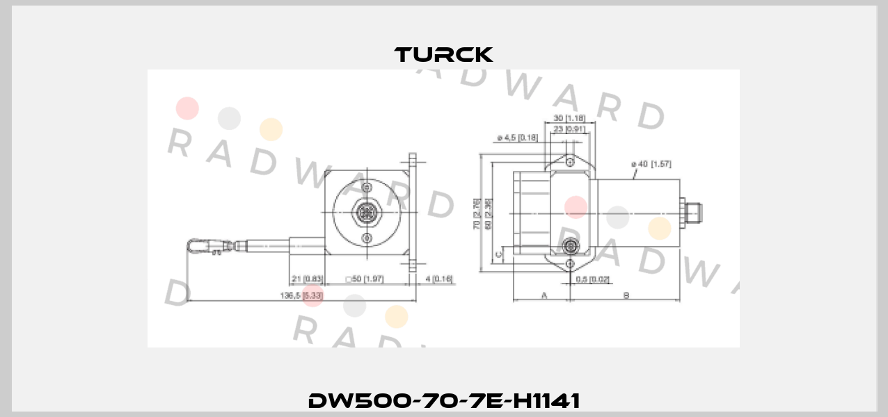 DW500-70-7E-H1141 Turck