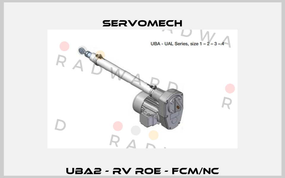 UBA2 - RV ROE - FCM/NC Servomech