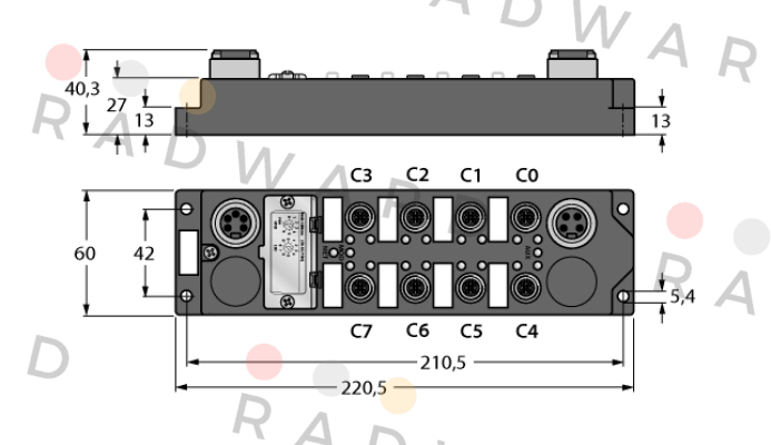 FDNP-S0808H-WW Turck