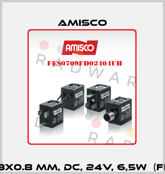 EVI 7/9 – UL, AMP 6.3x0.8 mm, DC, 24V, 6,5W  (FES0709FD02404UH) Amisco