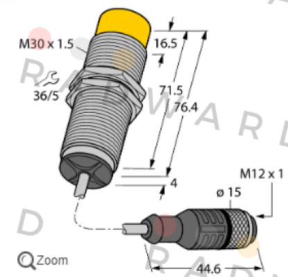 NICS-M30-IOL2P8-0,3-RKC4.4T Turck