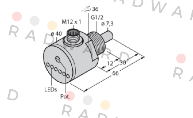 FCS-G1/2DY-AP8X-H1141 Turck